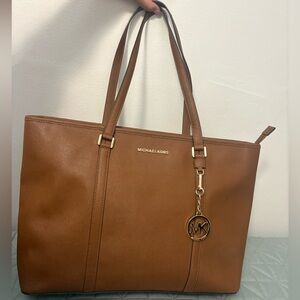 Michael Kors Tan Leather Tote